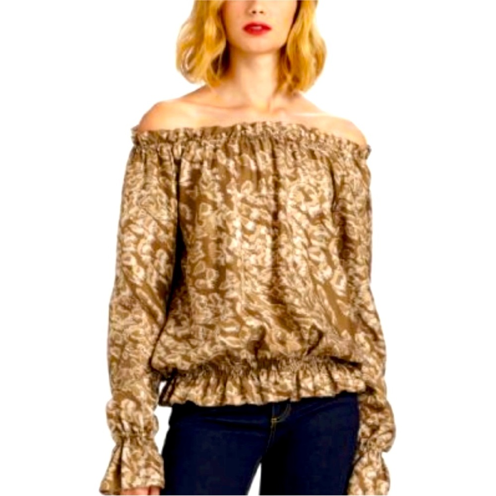 Rachel Zoe Frankie Peasant Blouse Top